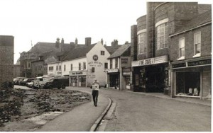 The State at Gainsborough when the houses opposite were demolished.