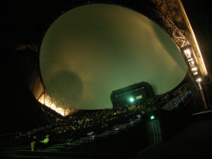 Cincitta dome from inside