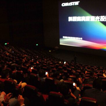 Christie Awes Exhibitors in Beijing with World’s First 72,000 Lumen  Laser Projection Demonstration