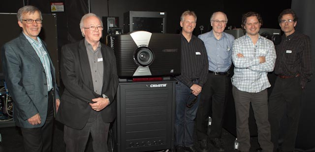 Christie Hosts Cinema Industry Heavyweights at First-Ever
High Frame Rate (HFR) Laser Projection Demo