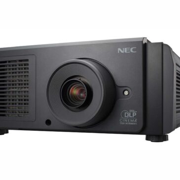 NEC unveils its first compact RB laser cinema projector