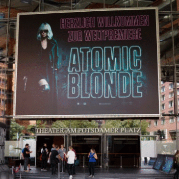 Bigger bombshell: Atomic Blonde premieres projected in Sony 4K