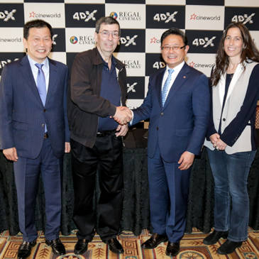 CJ 4DPLEX and Cineworld Group plc Partner to Bring 145 4DX Locations Across U.S. and Europe