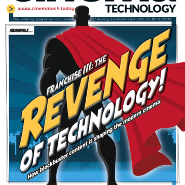 December edition of Cinema Technology Magazine is on its way….