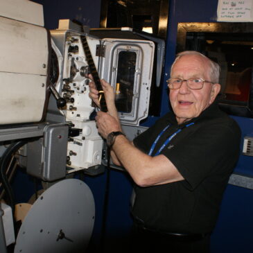 At 82, could John be Britain’s oldest cinema projectionist?