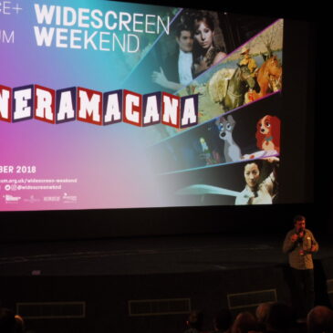 Original 3-strip Cinerama was again the great attraction during the Widescreen Weekend 2018!