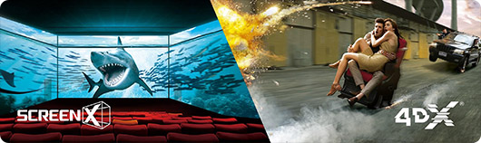 CJ 4DPLEX and Christie Partnering to Expand 4DX and ScreenX Across the U.S. | Christie – Audio Visual Solutions