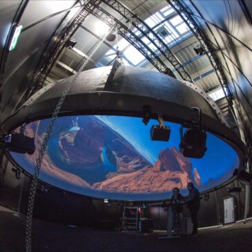 VIOSO Goes Above and Beyond with State of the Art Projection Dome for GEOMAR