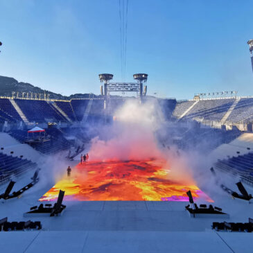 Absen Steals the Show at Fête des Vignerons with the World’s Largest LED Floor