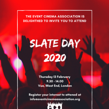 ECA Slate Day 2020 – Thursday 13 February