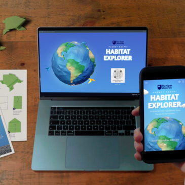 The Open University and Powster partner launch ‘Habitat Explorer AR’